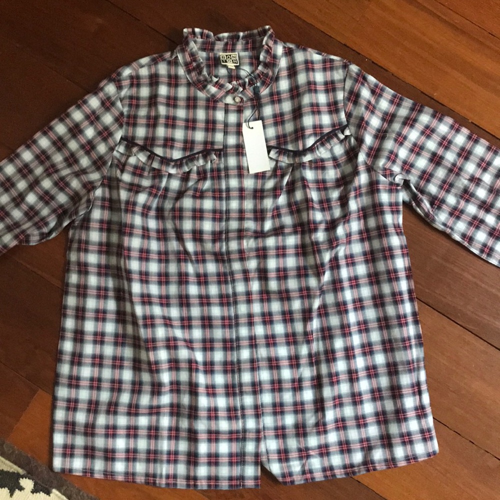 Flannel blouse